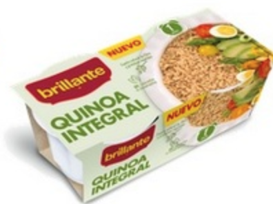 Coliflor con berberechos y quinoa integral.